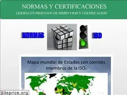 Sites similar to normasycertificaciones.com