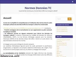 Sites similar to normes-donnees-tc.org