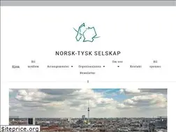 Sites similar to norsk-tysk-selskap.no