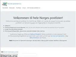 Sites similar to norske-postlister.no
