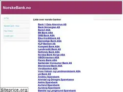 Sites similar to norskebank.no