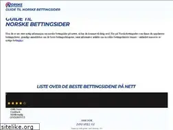 Sites similar to norskebettingsider.com