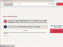 Sites similar to norskengelskordbok.com