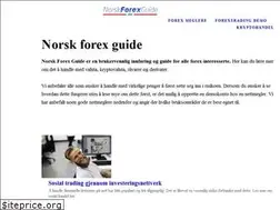 Sites similar to norskforexguide.com