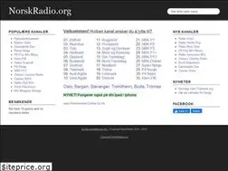 Sites similar to norskradio.org