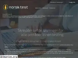 Sites similar to norsktest.no
