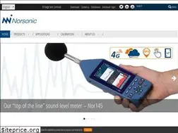 Sites similar to norsonic.com