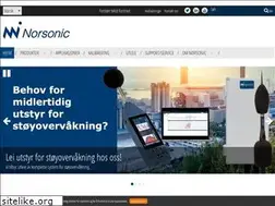 Sites similar to norsonic.no