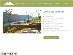 Sites similar to northbarrierelakeresort.com