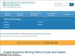 Sites similar to northcarolinasurgery.com