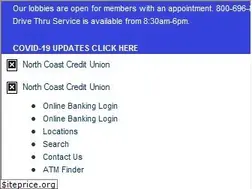 Sites similar to northcoastcu.com