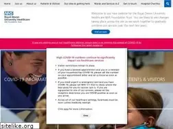 Sites similar to northdevonhealth.nhs.uk