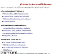 Sites similar to northeastbirding.com