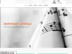 Sites similar to northeastchorale.org