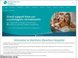 Sites similar to northernbeacheshospital.com.au