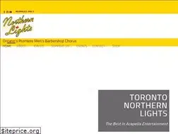 Sites similar to northernlightschorus.com