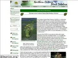 Sites similar to northernontarioflora.ca