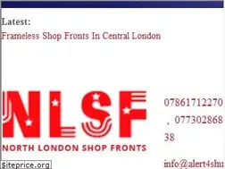 Sites similar to northlondonshopfronts.co.uk