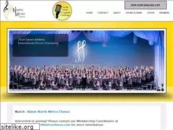 Sites similar to northmetrochorus.com