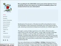 Sites similar to northminsterpreschoolsd.org