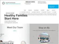 Sites similar to northridgedentaloffice.com