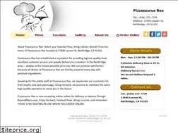 Sites similar to northridgepizzasaurusrex.com