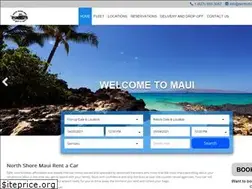 Sites similar to northshoremauirentacar.com