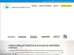 Sites similar to northstarforklift.com