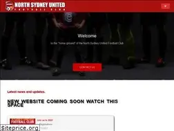 Sites similar to northsydneyunited.com.au