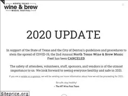 Sites similar to northtexaswinefestival.com