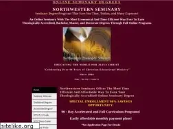 Sites similar to northwesternseminary.com