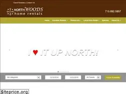 Sites similar to northwoodshomerentals.com