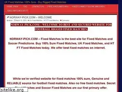 Sites similar to norway-pick.com