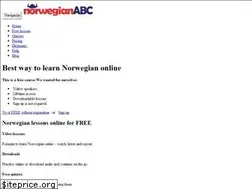 Sites similar to norwegianabc.com