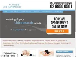 Sites similar to norwestchiropractic.com.au