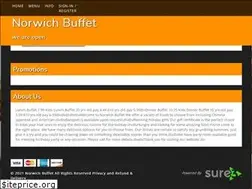 Sites similar to norwichbuffet.com