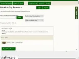 Sites similar to norwichcityrumours.co.uk