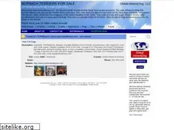 Sites similar to norwichterriers.net