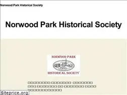 Sites similar to norwoodparkhistoricalsociety.org