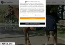 Sites similar to nosaddles.de