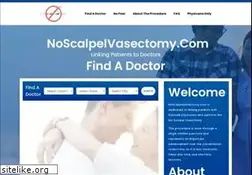Sites similar to noscalpelvasectomy.com
