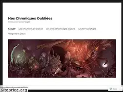 Sites similar to noschroniques.wordpress.com