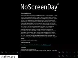Sites similar to noscreenday.de