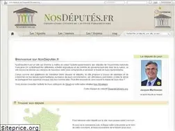 Sites similar to nosdeputes.fr