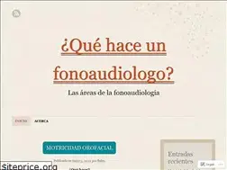 Sites similar to nosequehaceunfonoaudiologo.wordpress.com
