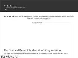 Sites similar to nosequever.cl