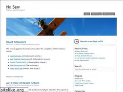 Sites similar to noserf.com