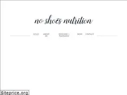 Sites similar to noshoesnutrition.com