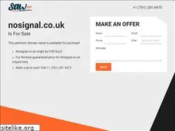 Sites similar to nosignal.co.uk