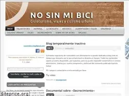 Sites similar to nosinmibici.com